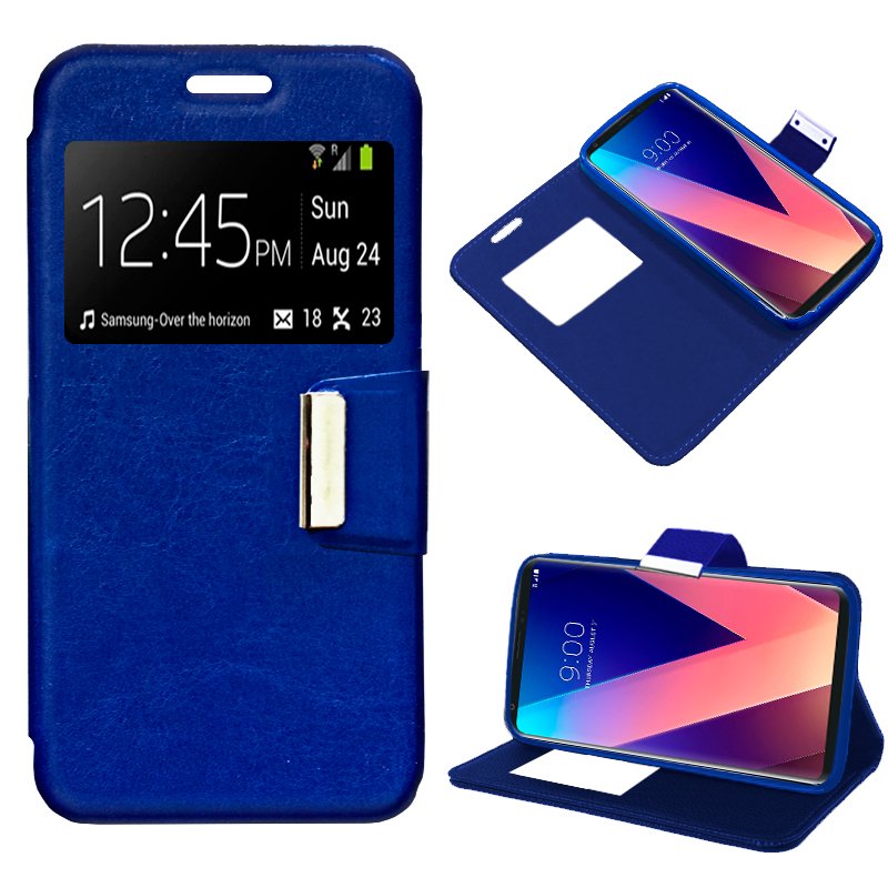 Funda Flip Cover Lg V Liso Azul