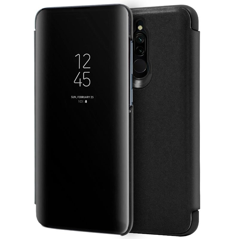 Funda Flip Cover Xiaomi Redmi A Clear View Negro