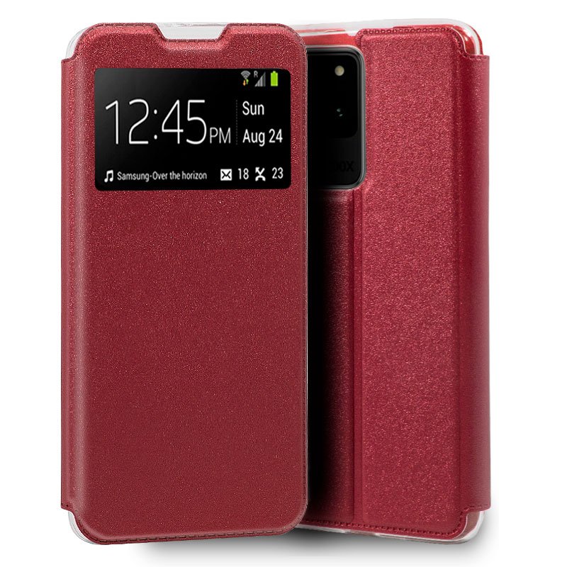 Funda Flip Cover Samsung G988 Galaxy S20 Ultra 5g Liso Rojo 9719