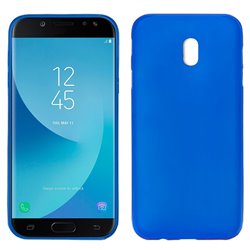 Funda Silicona Samsung J730 Galaxy J7 (2017) Azul