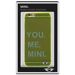 Carcasa iPhone 6 / 6s Licencia Mini Cooper Letras Verde