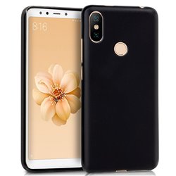 Funda Silicona Xiaomi Mi A2 / Mi 6X (Negro)