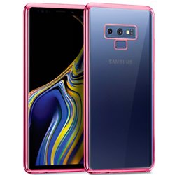 Carcasa Samsung N960 Galaxy Note 9 Borde Metalizado (Rosa)