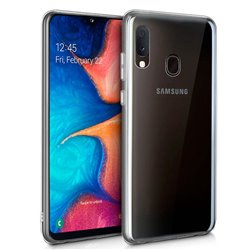 Funda Silicona Samsung A202 Galaxy A20e (Transparente)