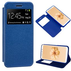 Funda Flip Cover Xiaomi Mi A2 / Mi 6X Liso Azul