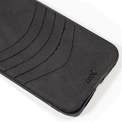 Carcasa iPhone 11 Pro Max Leather Bordado Negro