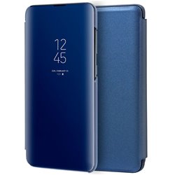 Funda Flip Cover Samsung A715 Galaxy A71 Clear View Azul