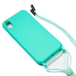 Carcasa iPhone XR Cordón Liso Mint