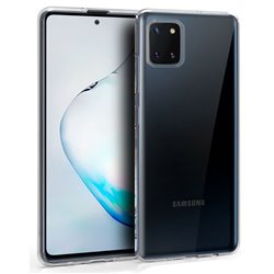 Funda Silicona Samsung N770 Galaxy Note 10 Lite (Transparente)