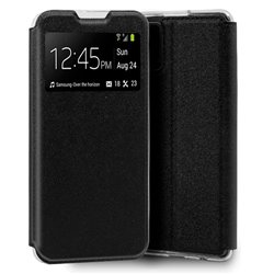 Funda Flip Cover Samsung G985 Galaxy S20 Plus Liso Negro