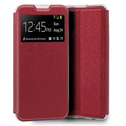 Funda Flip Cover Samsung G985 Galaxy S20 Plus Liso Rojo