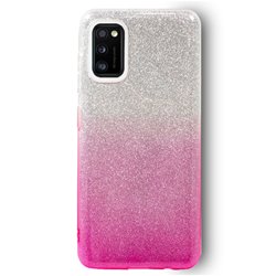 Carcasa Samsung A415 Galaxy A41 Glitter Rosa