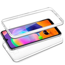 Funda Silicona 3D Samsung A315 Galaxy A31 (Transparente Frontal + Trasera)