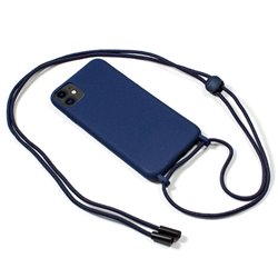 Carcasa iPhone 11 Cordón Liso Azul