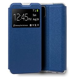 Funda Flip Cover Samsung A125 Galaxy A12 Liso Azul